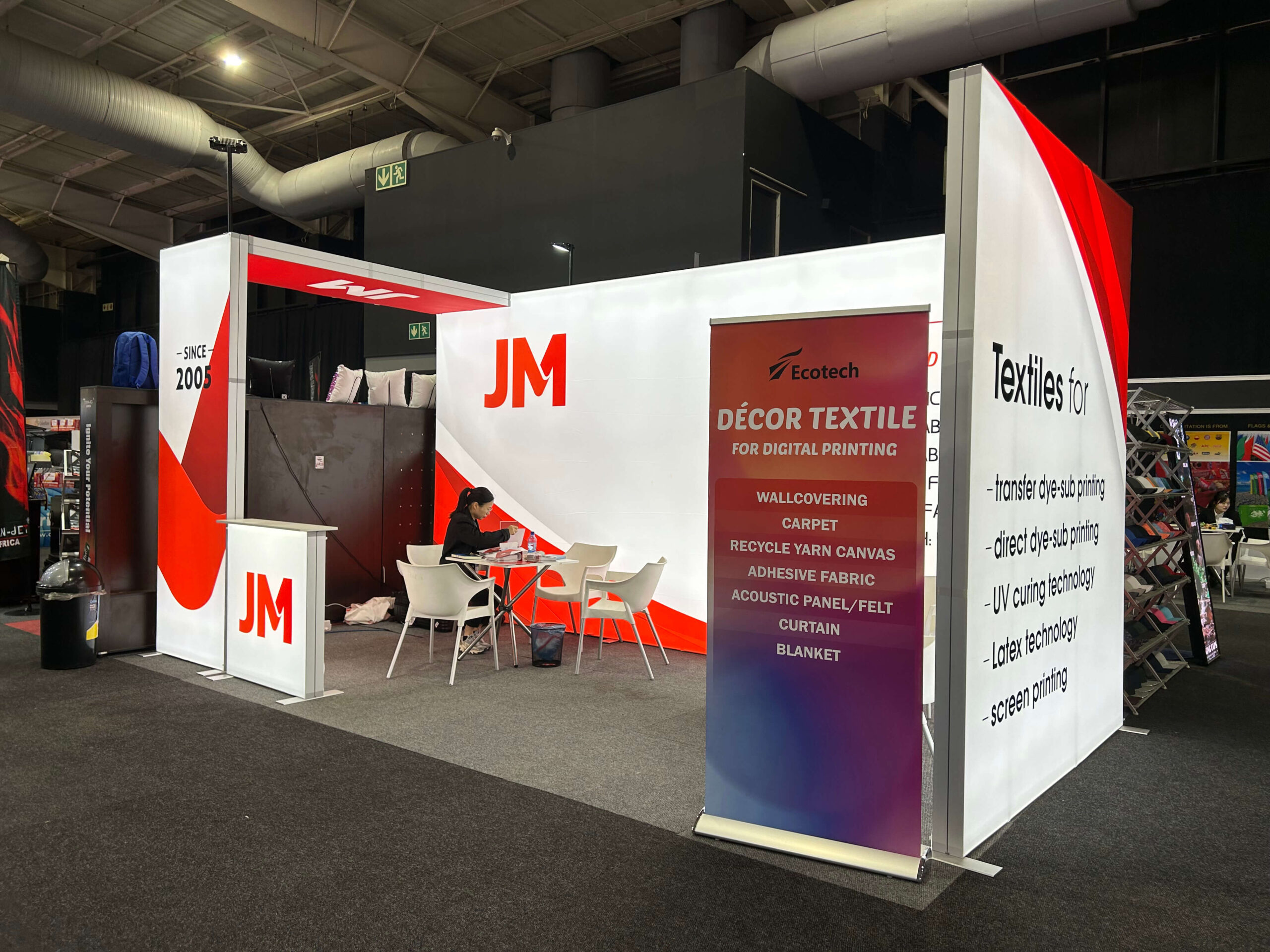 内照式フレーム_展示会ブースイメージ1